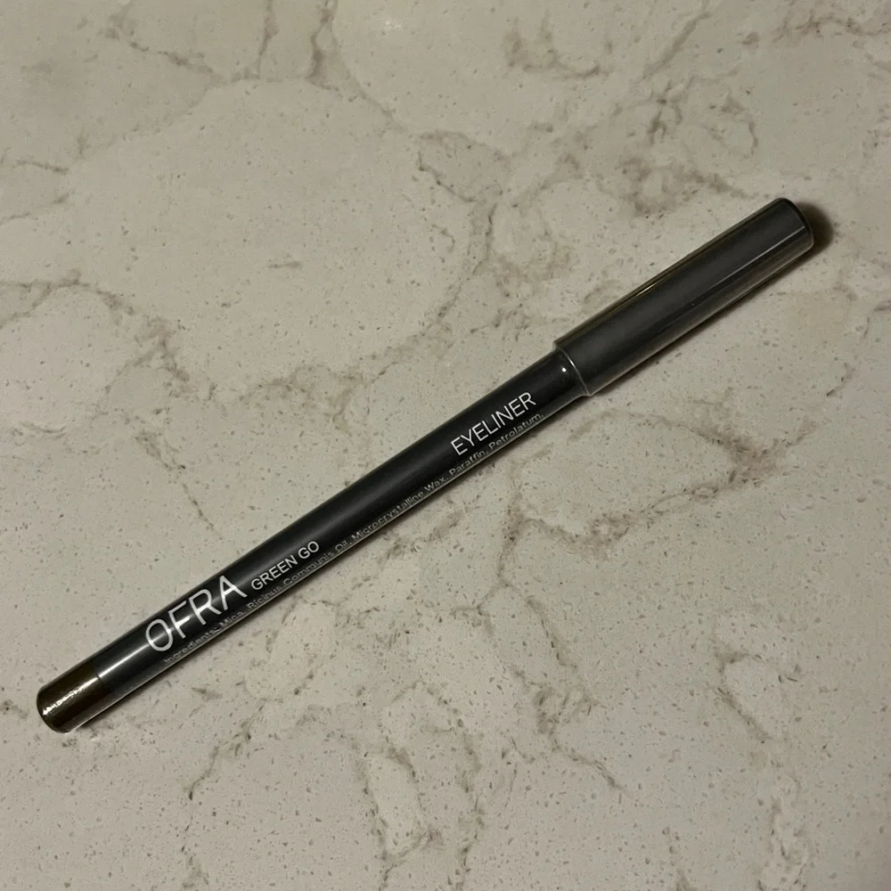 NWT OFRA Green Go Eyeliner Pencil Metallic Green Shade